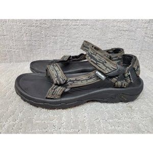 Teva Pretty Rugged Men's Size 8 Brown Green Water Hiking Sports Sandals